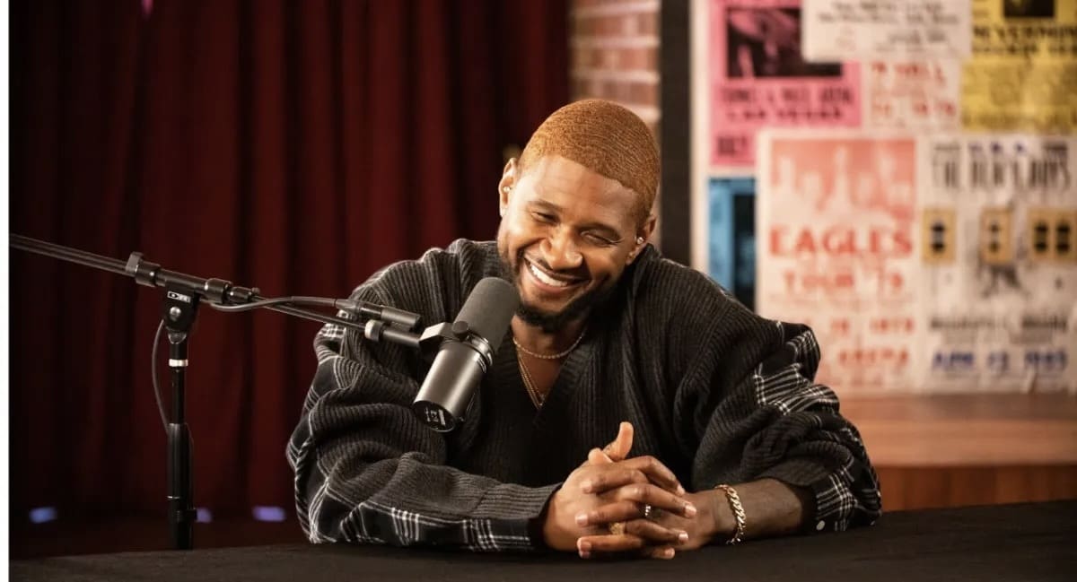 Usher Joins Angie Martinez for the Latest Episode of Her “IRL” Podcast [Video]