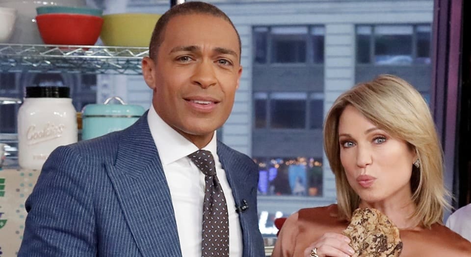 ‘GMA’ Hosts Amy Robach And T.J. Holmes Don’t Seem To Be Fazed In The Slightest By Their Love Affair Drama [Video]