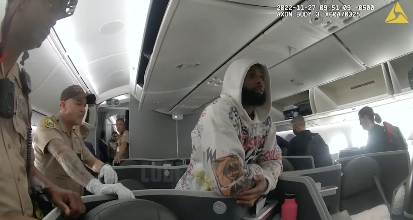 Odell Beckham Jr. Addresses Plane Incident After Authorities Release Bodycam Footage [Photos + Video]