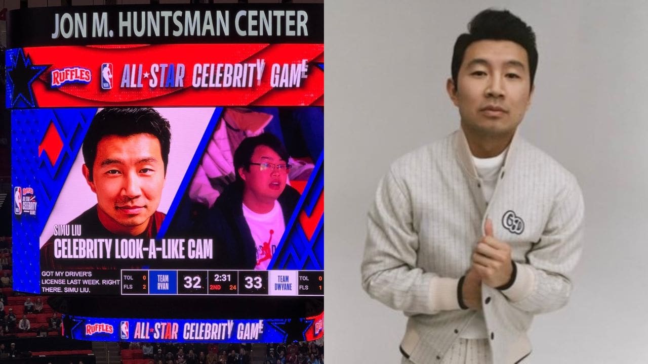 Simu Liu Responds to Look-Alike Cam at NBA All-Star Celebrity Game: ‘This Wasn’t Cool’ [Photos]