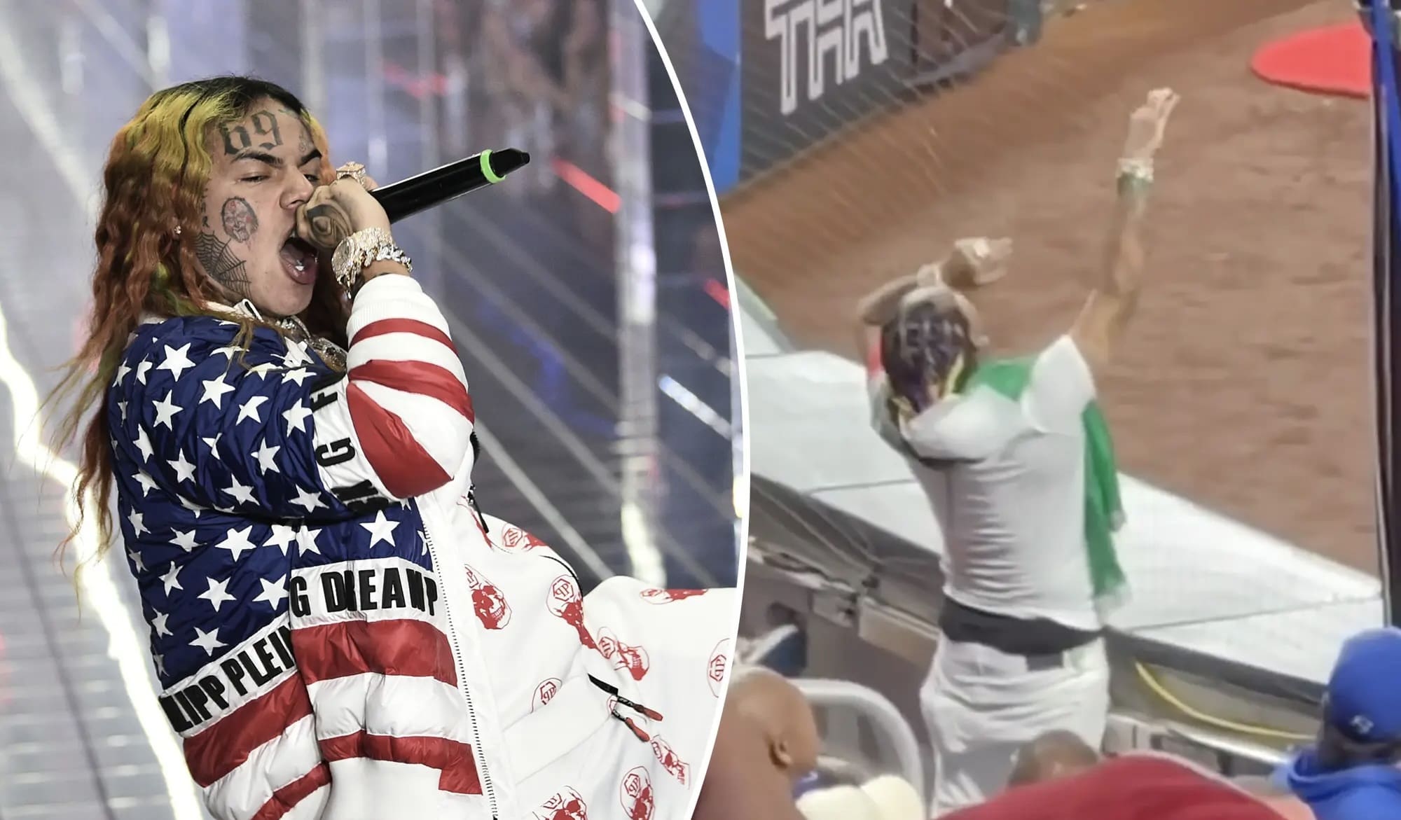 Tekashi 6ix9ine Kicked Out of Baseball Stadium in Miami After Getting Too Drunk [Video]
