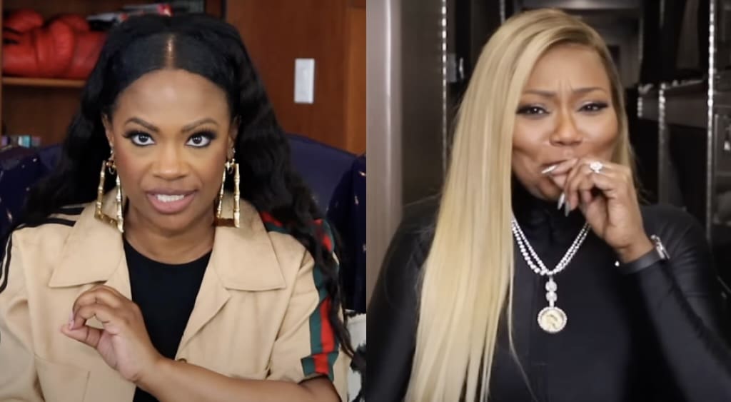 Kandi Burruss Calls LaTocha Scott “Corny” For Making Fun Of Her Voice [Video]