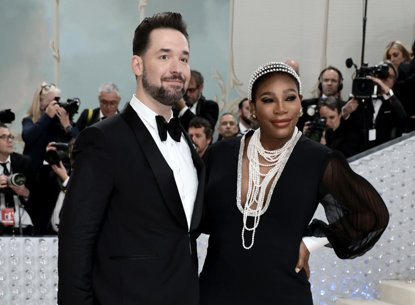 Serena Williams Reveals She and Husband Alexis Ohanian Are Expecting Their Second Child at 2023 Met Gala Red Carpet [Photos]