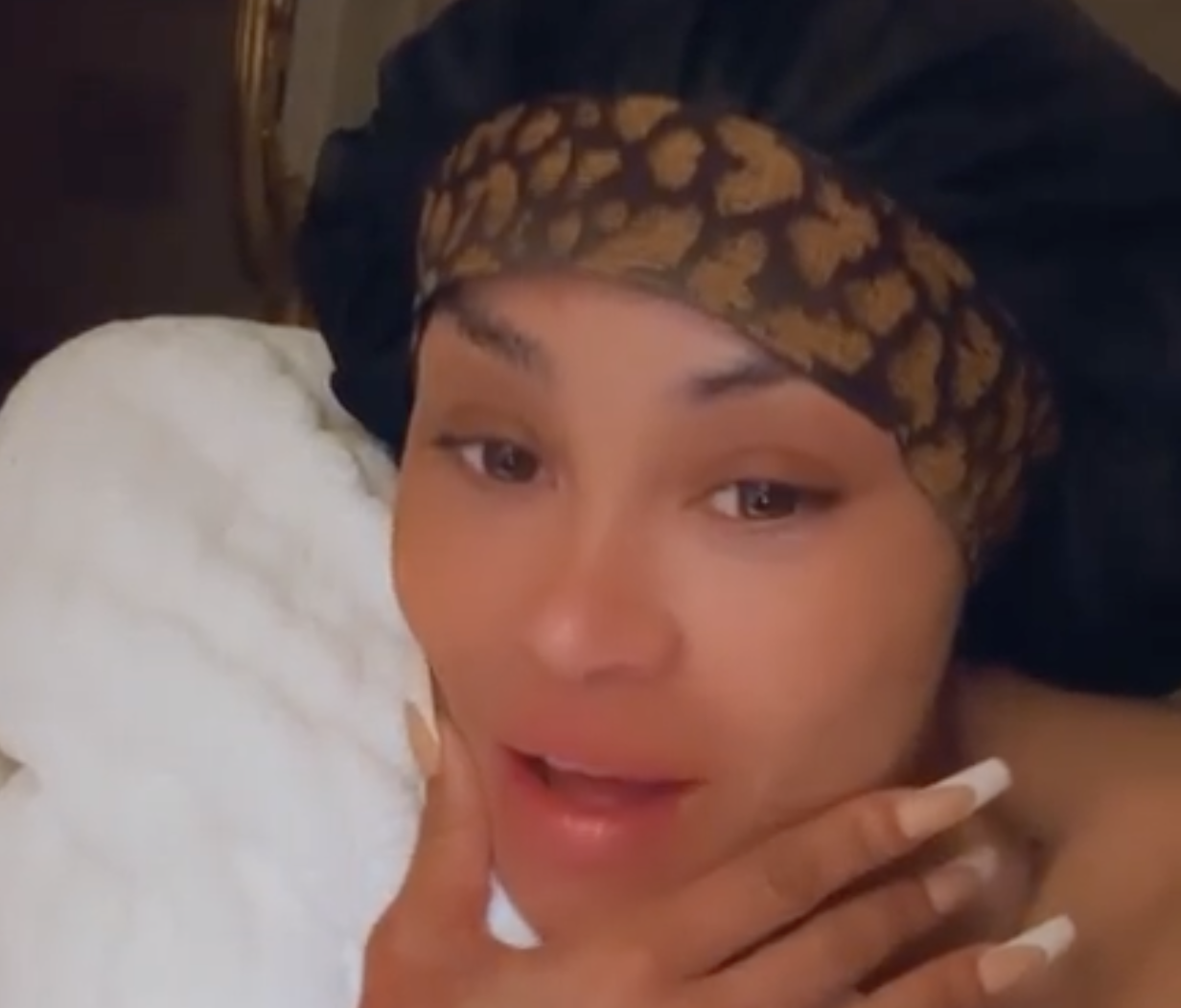 Blac Chyna Reacts to the ‘Crazy’ Face She Had Before Removing Her Filler [Video]