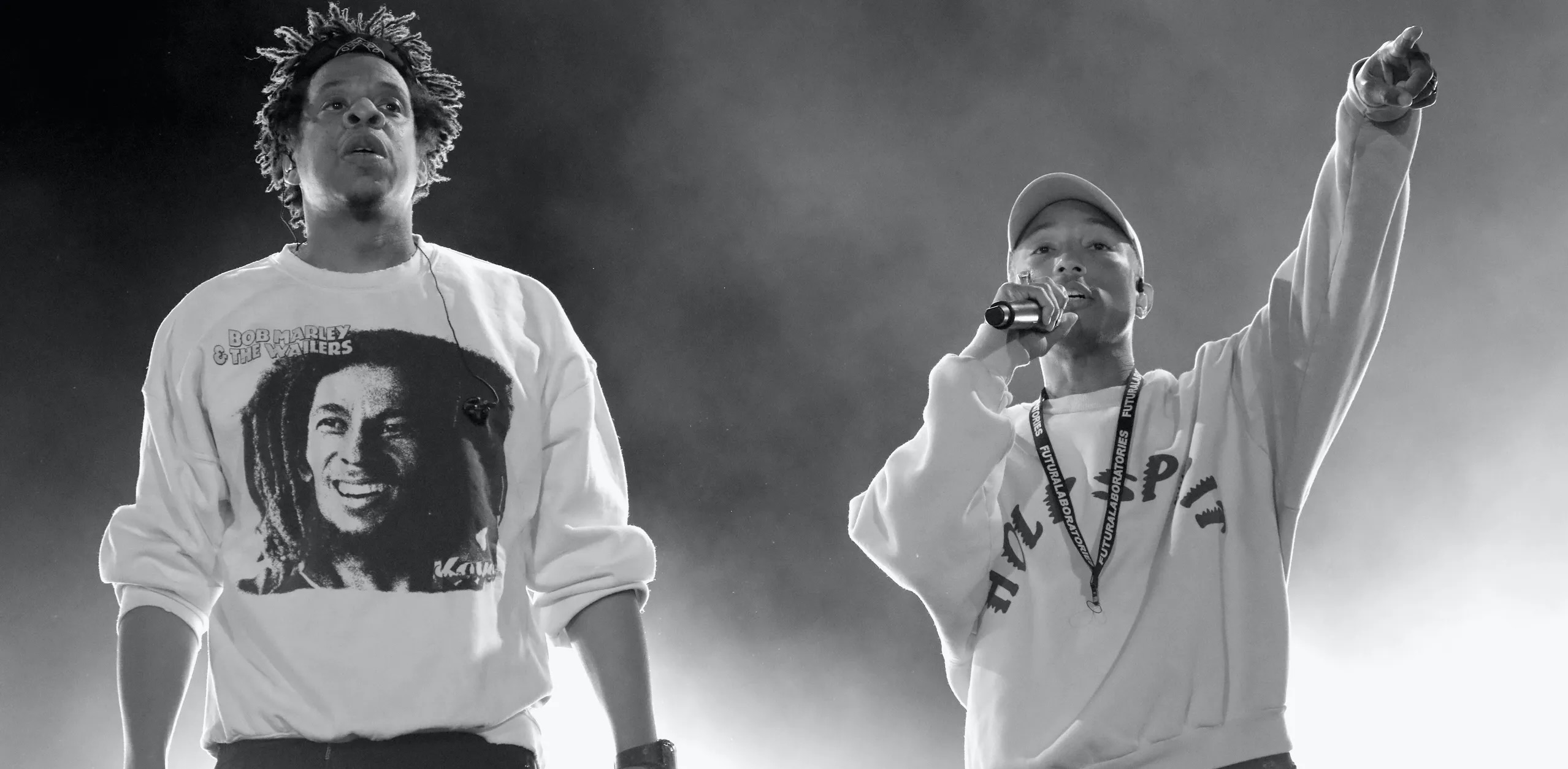 Pharrell and Jay-Z Perform at the Men's Spring-Summer 2024 Show