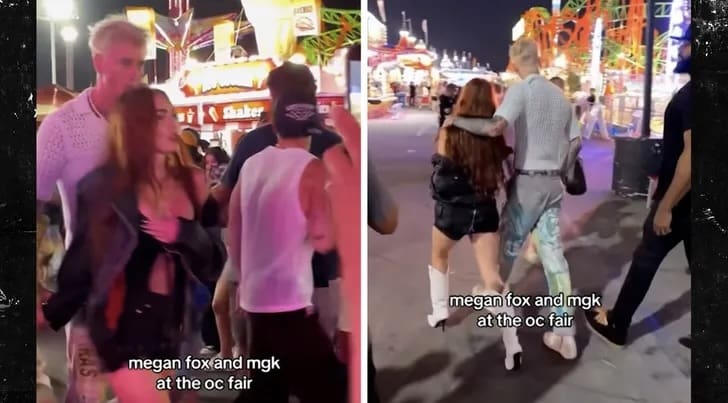 Megan Fox Slammed into Barricade as Machine Gun Kelly’s Attacked at O.C. Fair