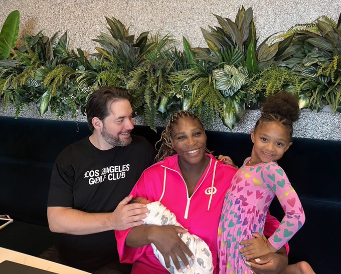Serena Williams Gives Birth to Second Child, Adira River Ohanian [Video]