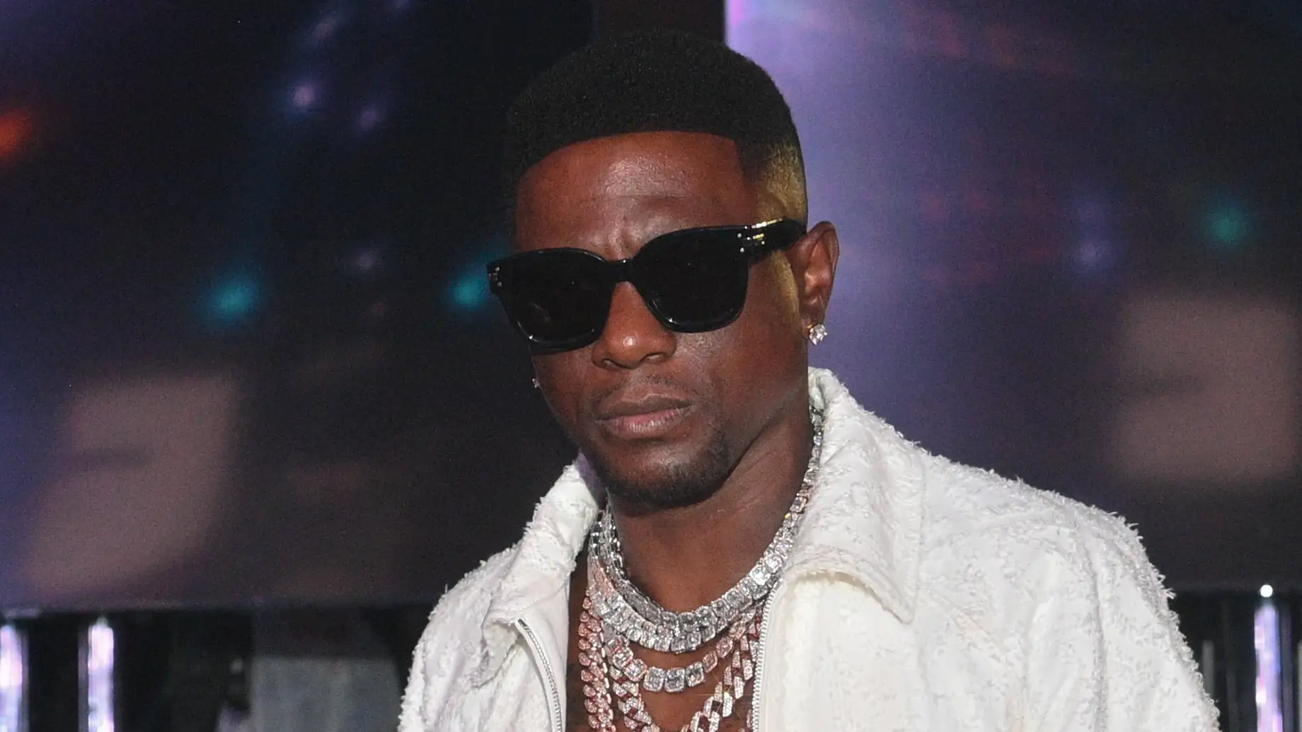 Boosie Badazz Offers $10,000 Reward for Anyone Who Finds His Lost All-White  Diamond Chain