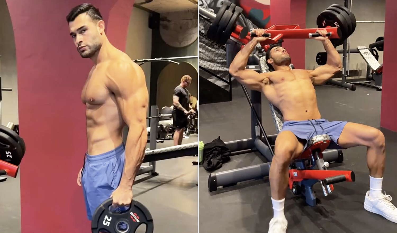 Sam Asghari Says He’s Lost 40 Lbs. Since Splitting From Britney Spears