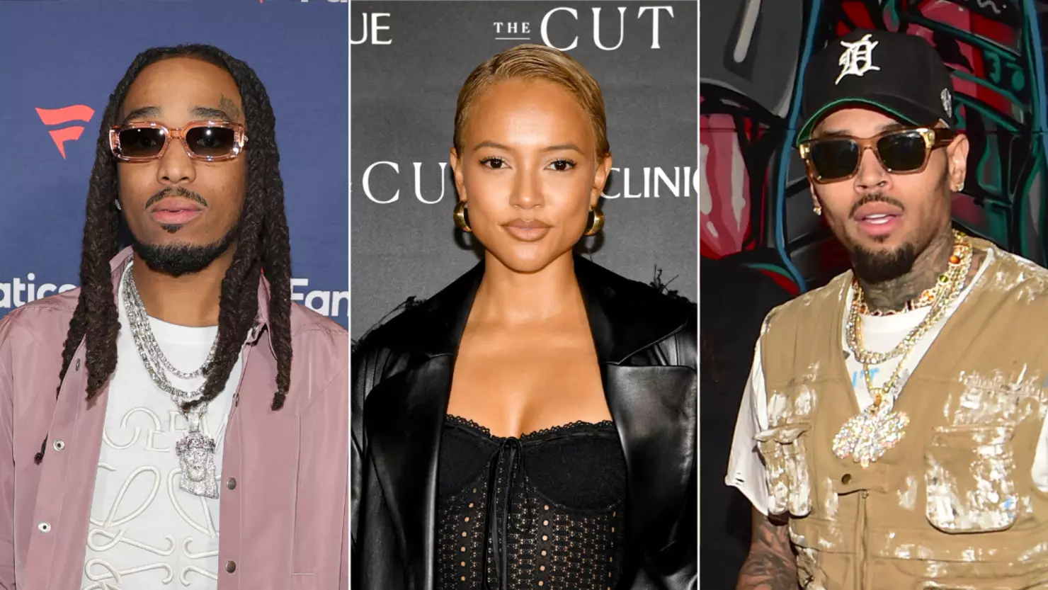 Karrueche Tran Reacts to Chris Brown, Quavo Feud Over Her [Video]