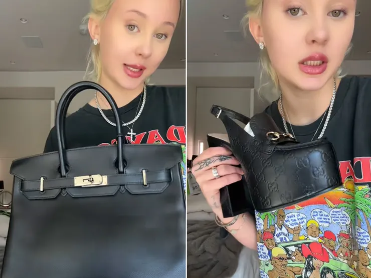 Alabama Barker Flaunts $80K Christmas Haul, Including Birkin & Cartier Bracelet [Video]