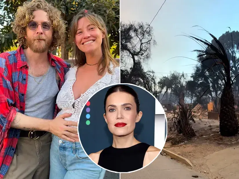 Mandy Moore Slams Backlash for Sharing Fire GoFundMe for In-Laws: ‘Kindly F Off’ [Video]