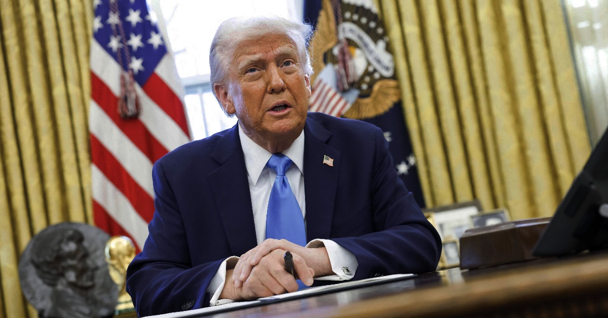 Trump at the White House