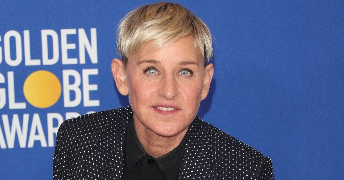 Ellen DeGeneres at Golden Globes