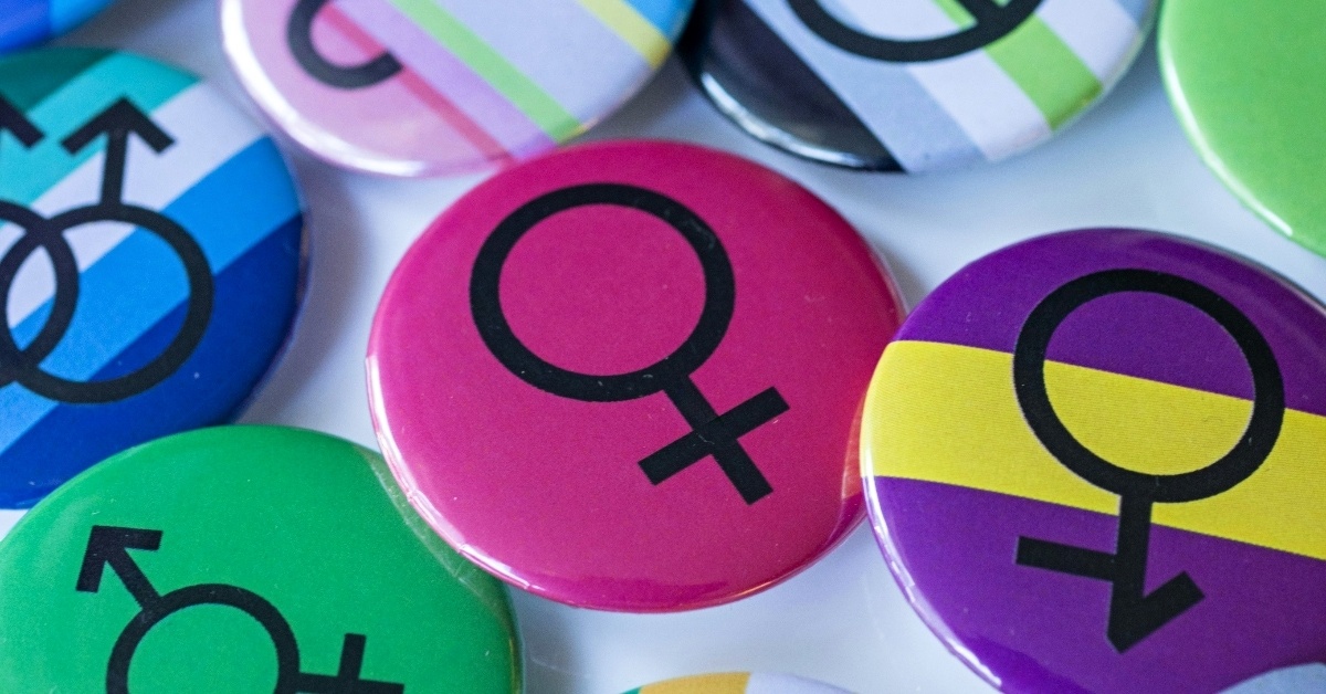 Gender identity pins
