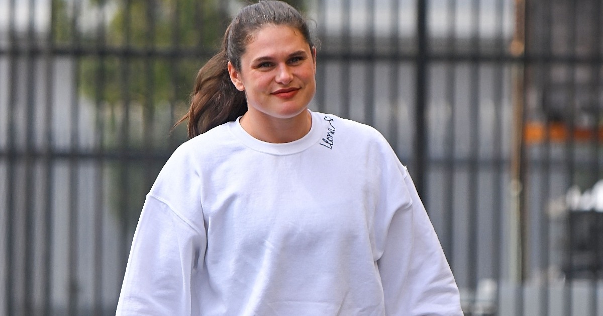 Ilona Maher is seen arriving at 'Dancing With The Stars' rehearsals