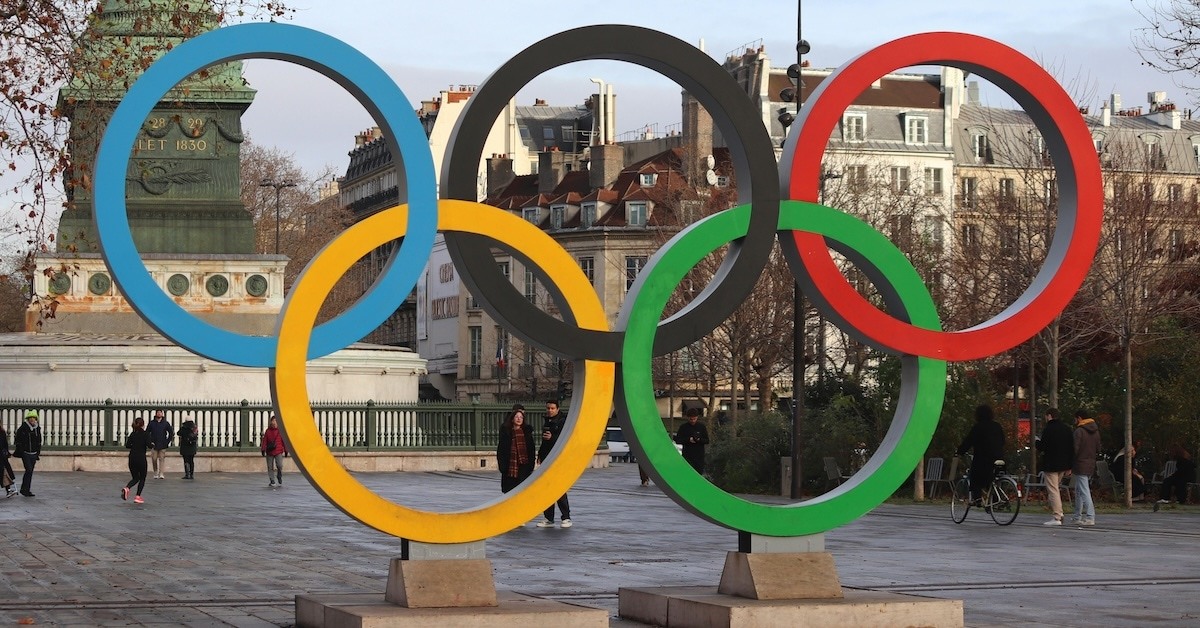 The olympic rings.