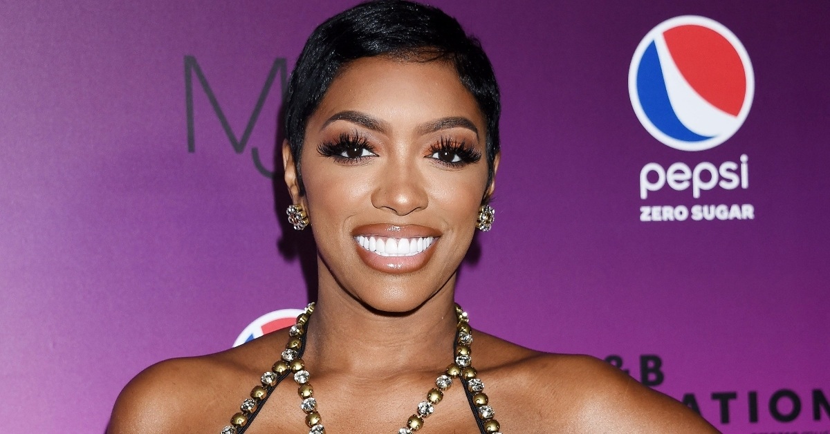 Porsha Williams walks the red carpet.