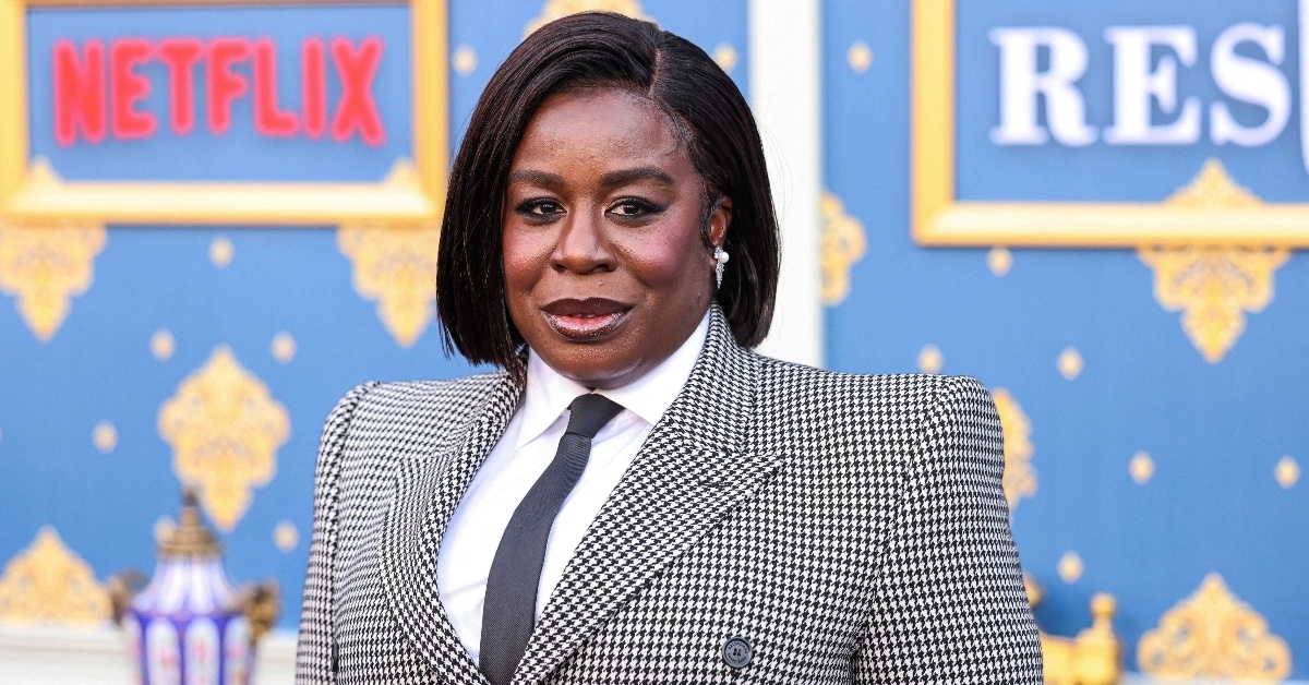 Uzo Aduba attends the Netflix premiere of 'The Residence'