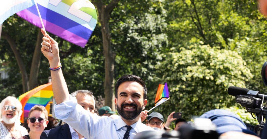 Zohran Mamdani attends Pride parade 2025