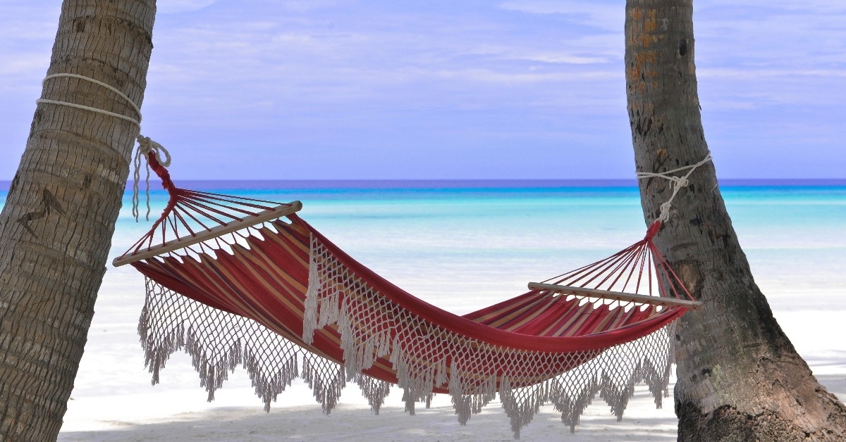 hammock in the Caribbean