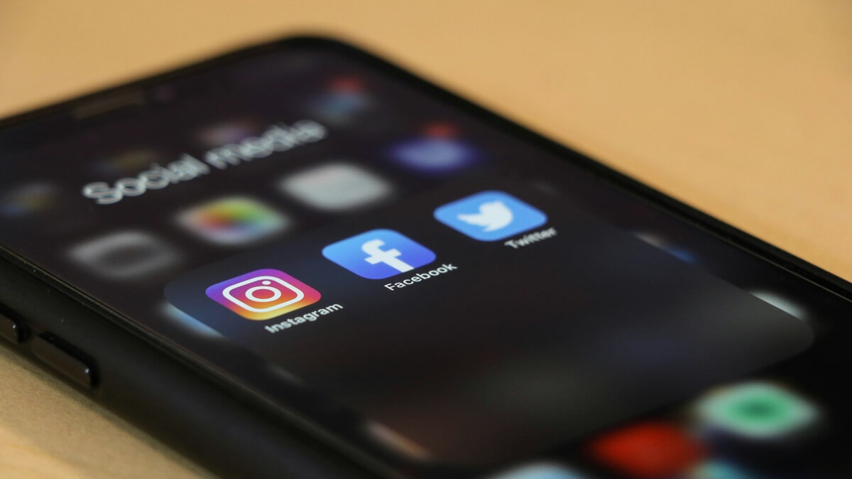 Social media apps on a phone — Photo by unsplash