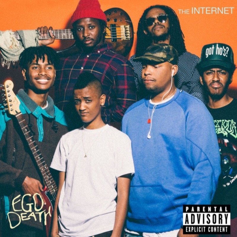 The album cover for ego death for the band the internet