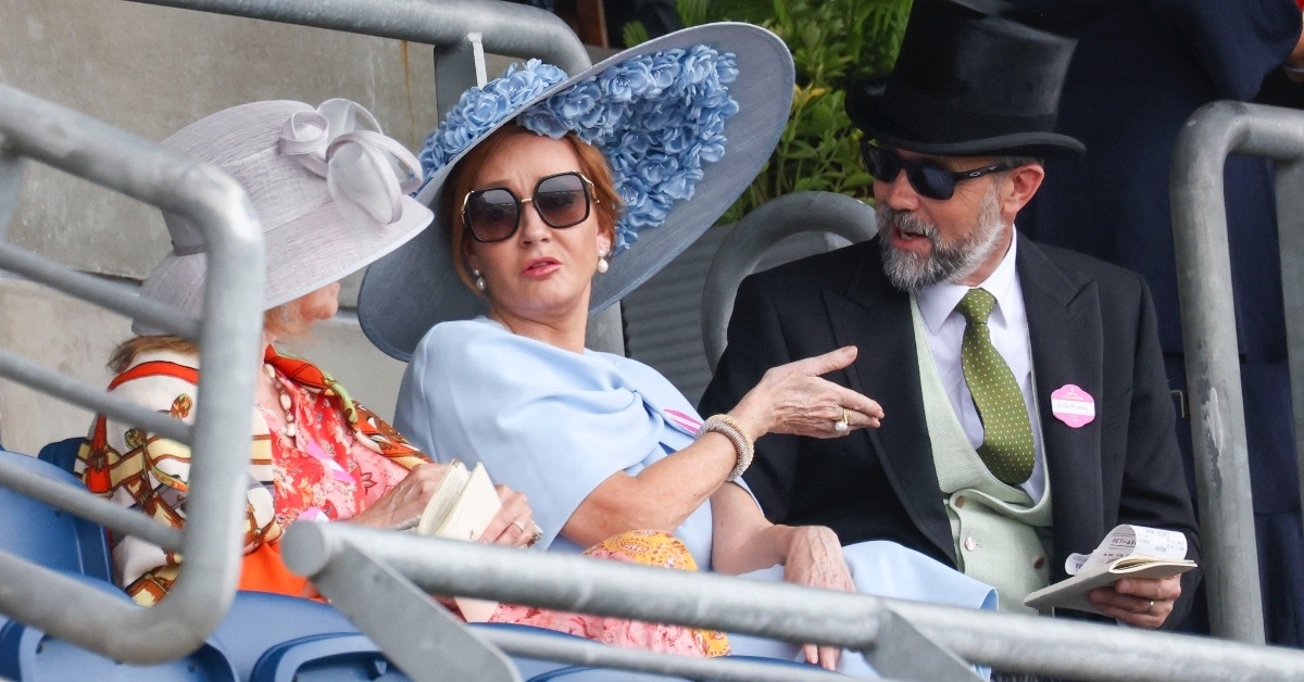 JK Rowling attends on day four of Royal Ascot at Ascot Racecourse