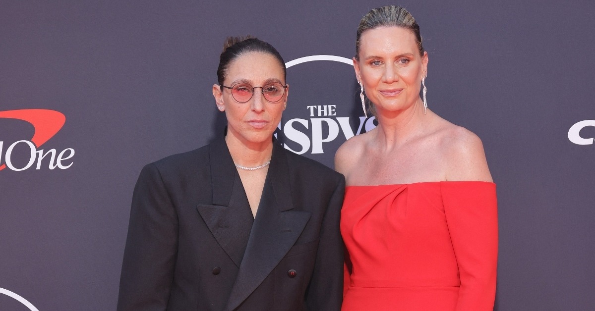 Penny Taylor and Diana Taurasi at the 2025 Espys