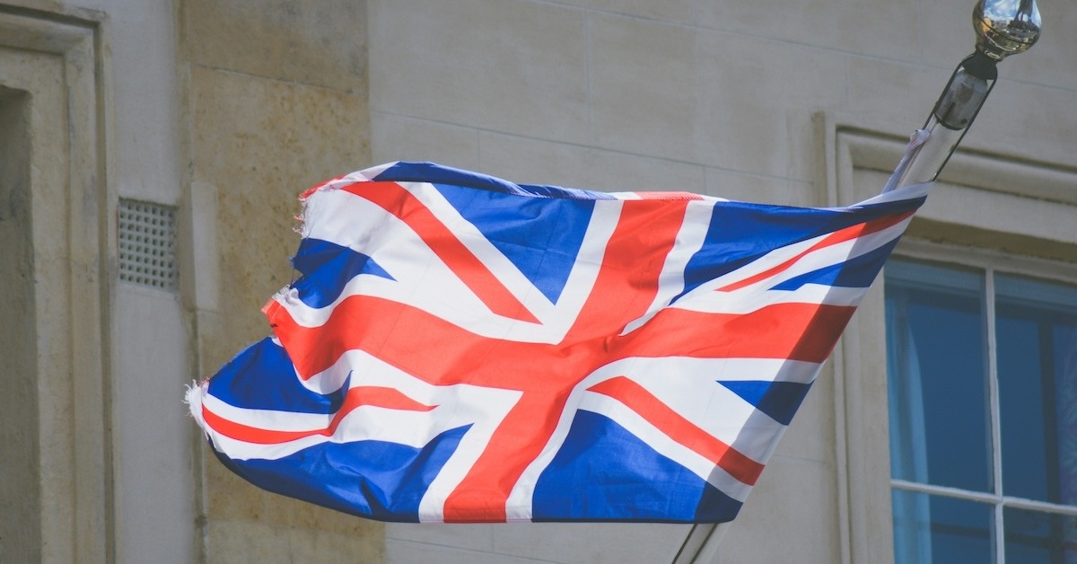 United Kingdom flag.