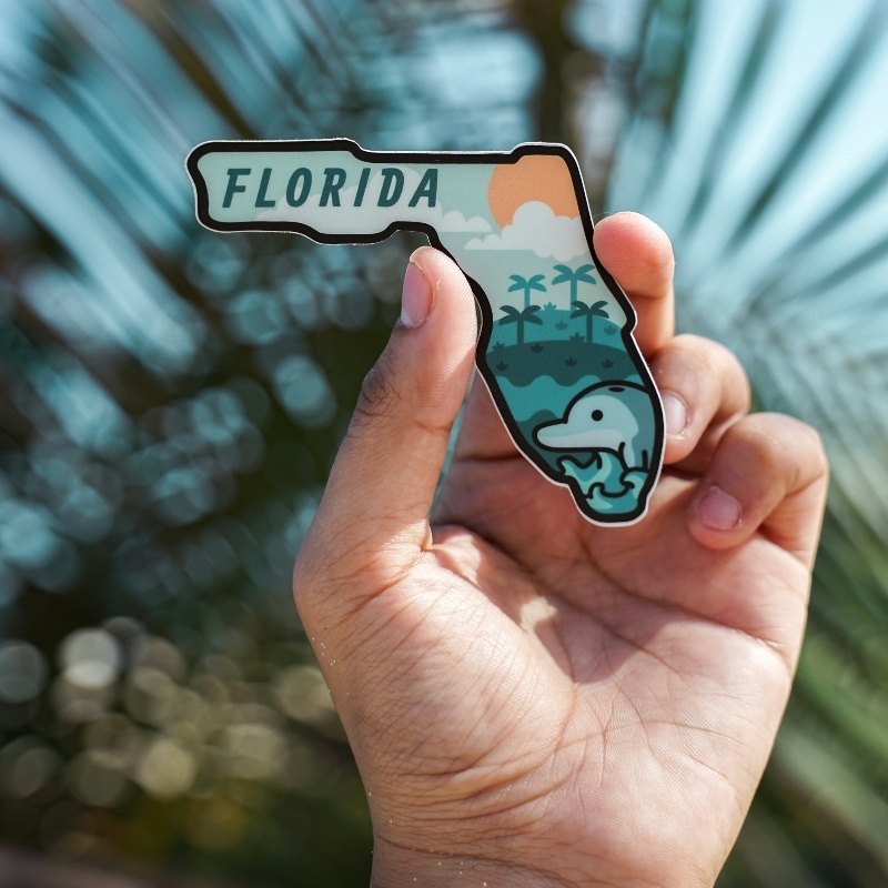 Florida clothing patch