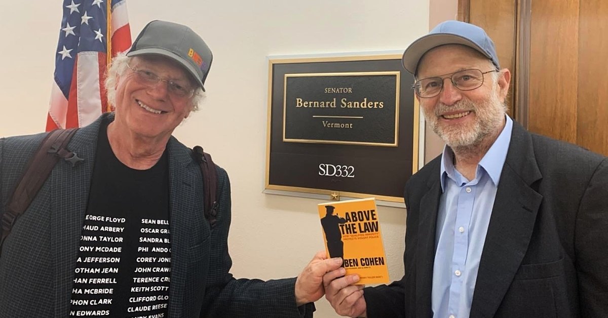 Ben Cohen and Jerry Greenfield at US Sentate