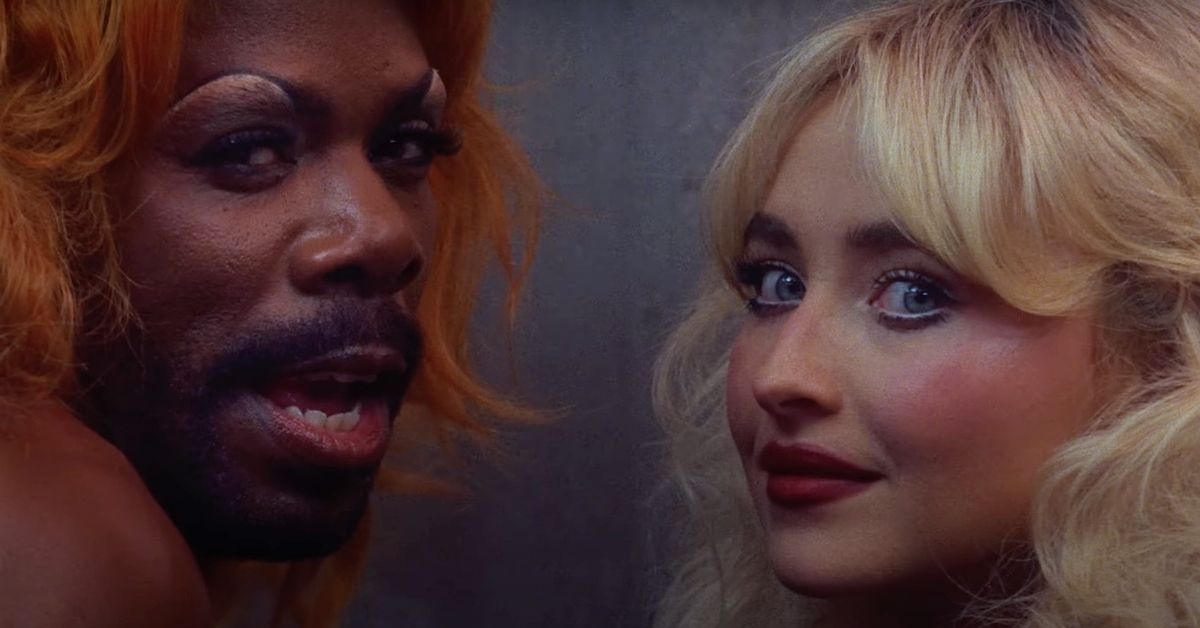 Coleman Domingo Sabrina Carpenter Tears video