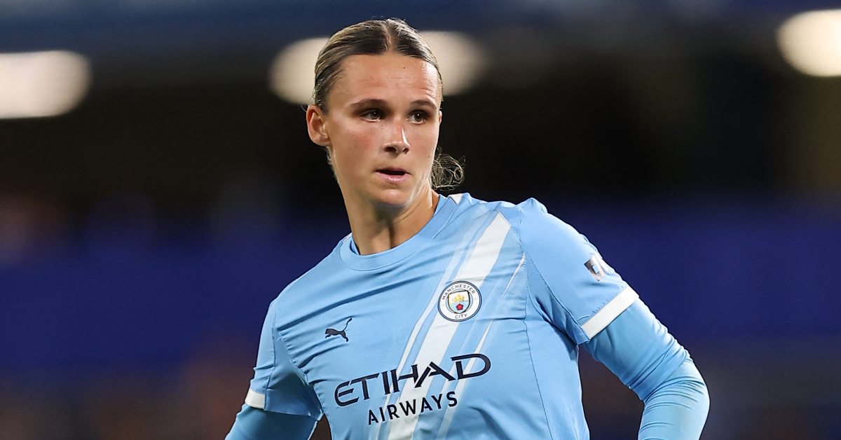 Chelsea versus Manchester City Women; Kerstin Casparij of Manchester City