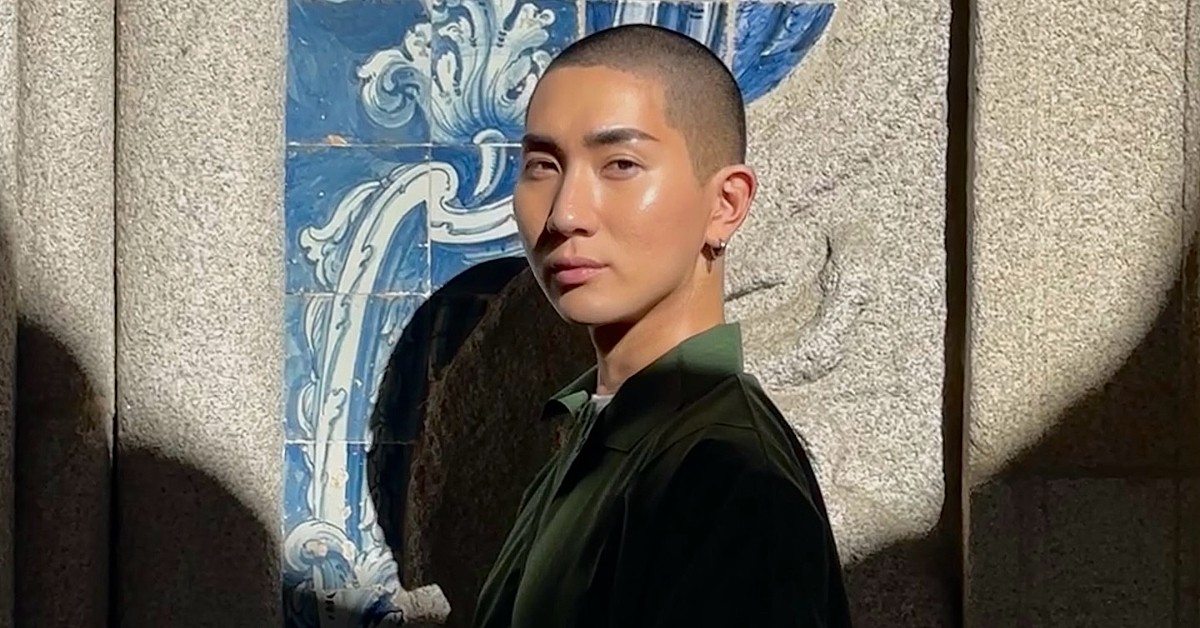 Kodo Nishimura poses for a photo on Instagram