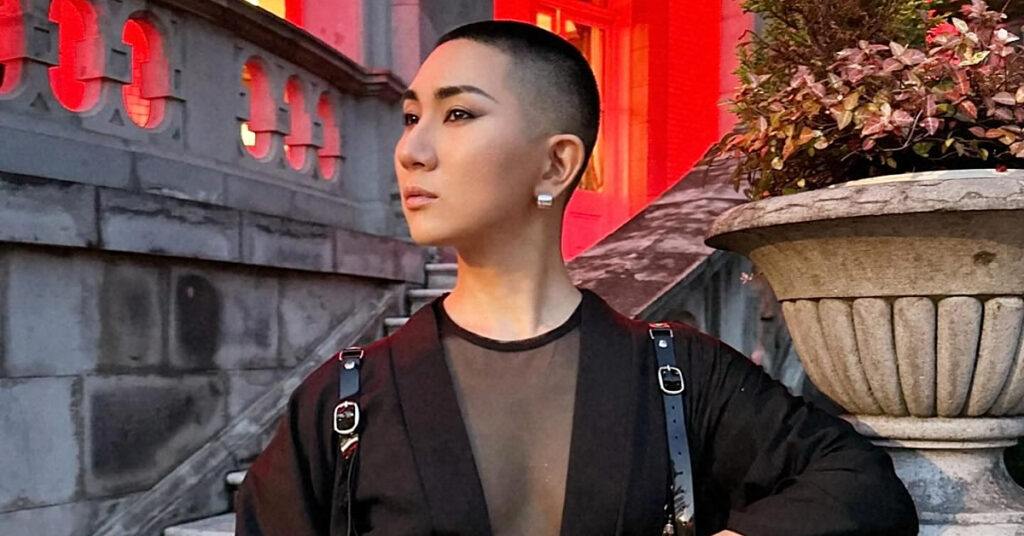 Kodo Nishimura poses for a photo on Instagram