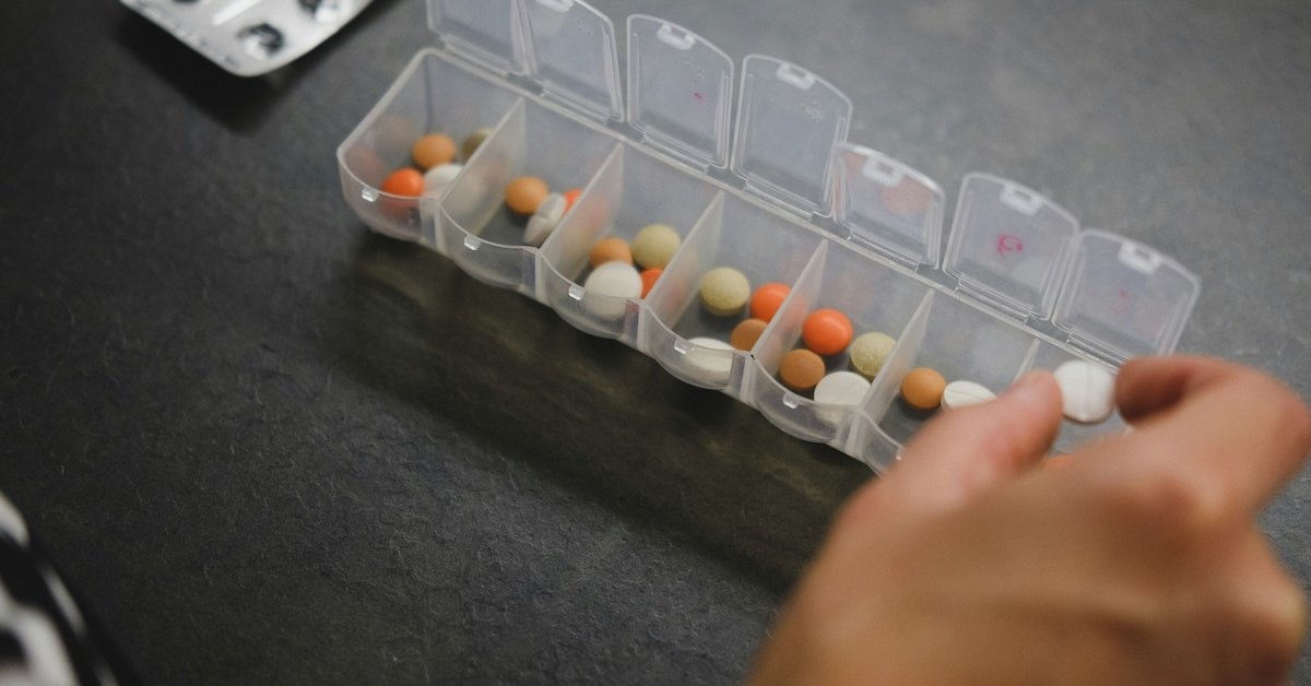 A pill organizer. 