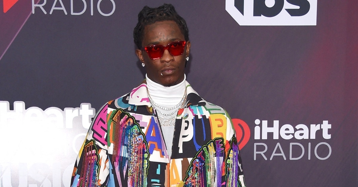 Young Thug attends iHeartRadio awards