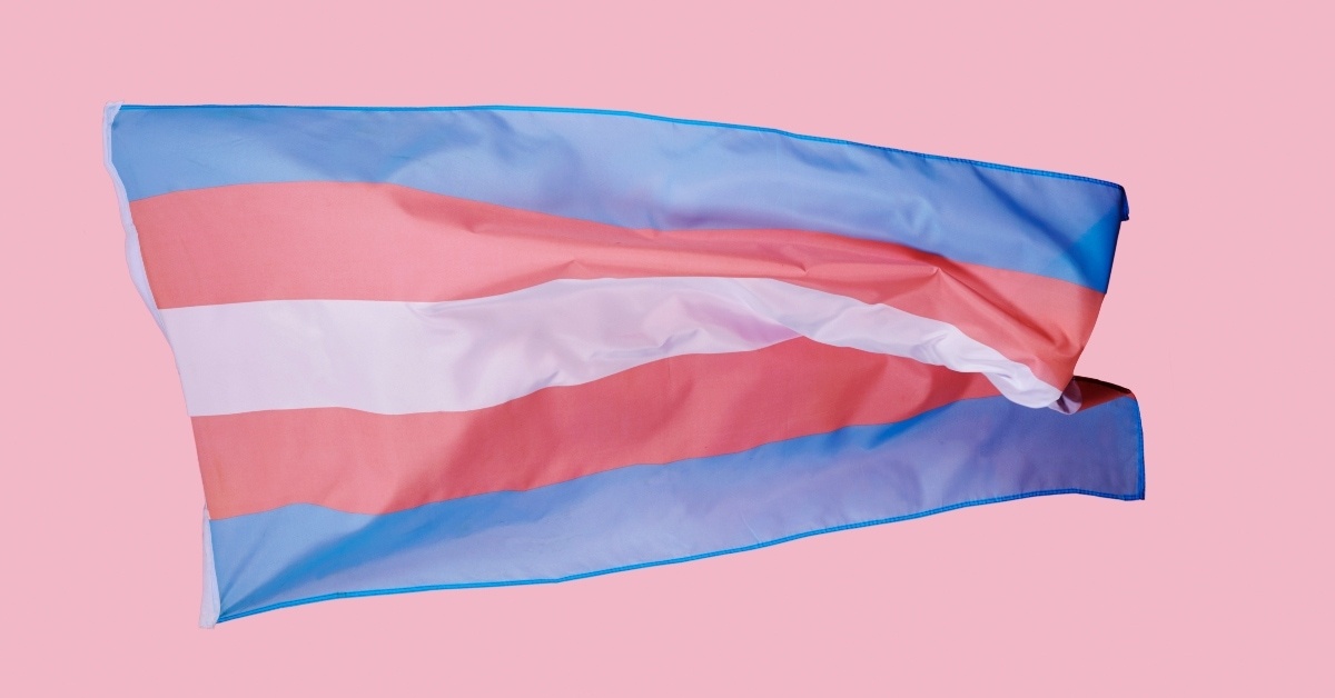 trans pride flag