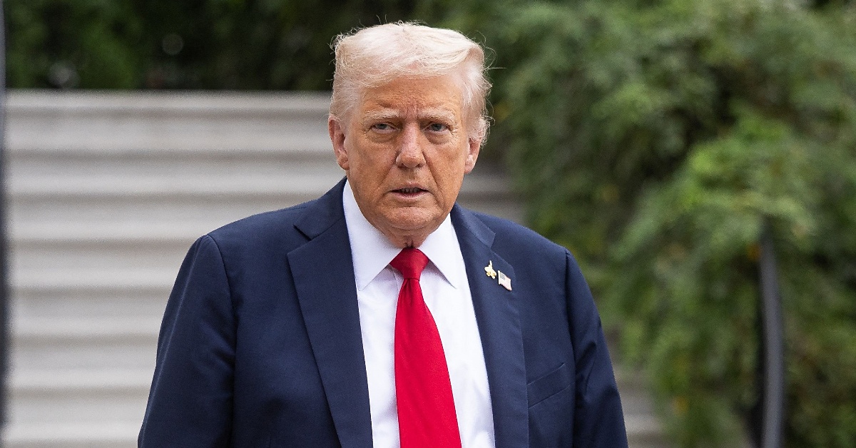 Donald Trump Departs For Quantico