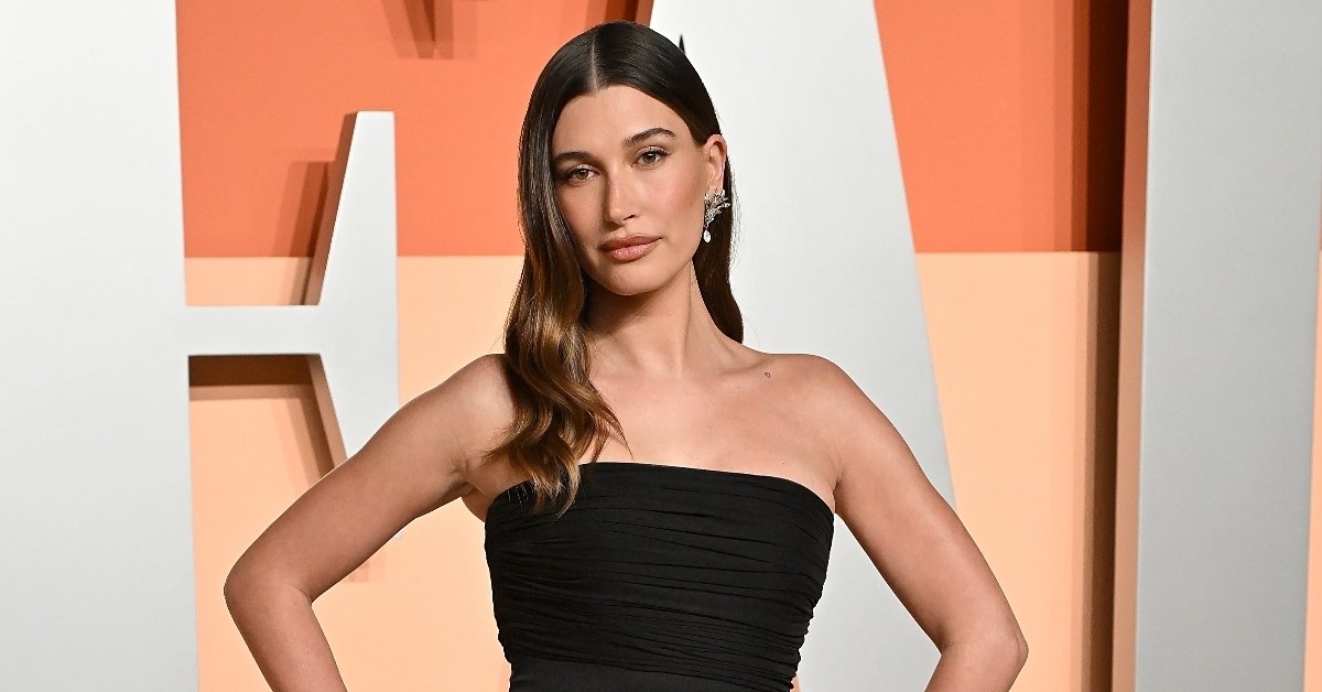 Hailey Beiber attends Vanity Fair party