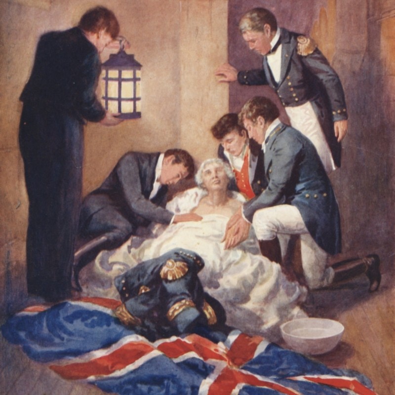 Lord Nelson's Deathbed