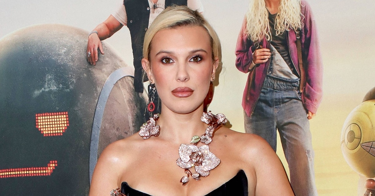Millie Bobby Brown attends Electric State premiere