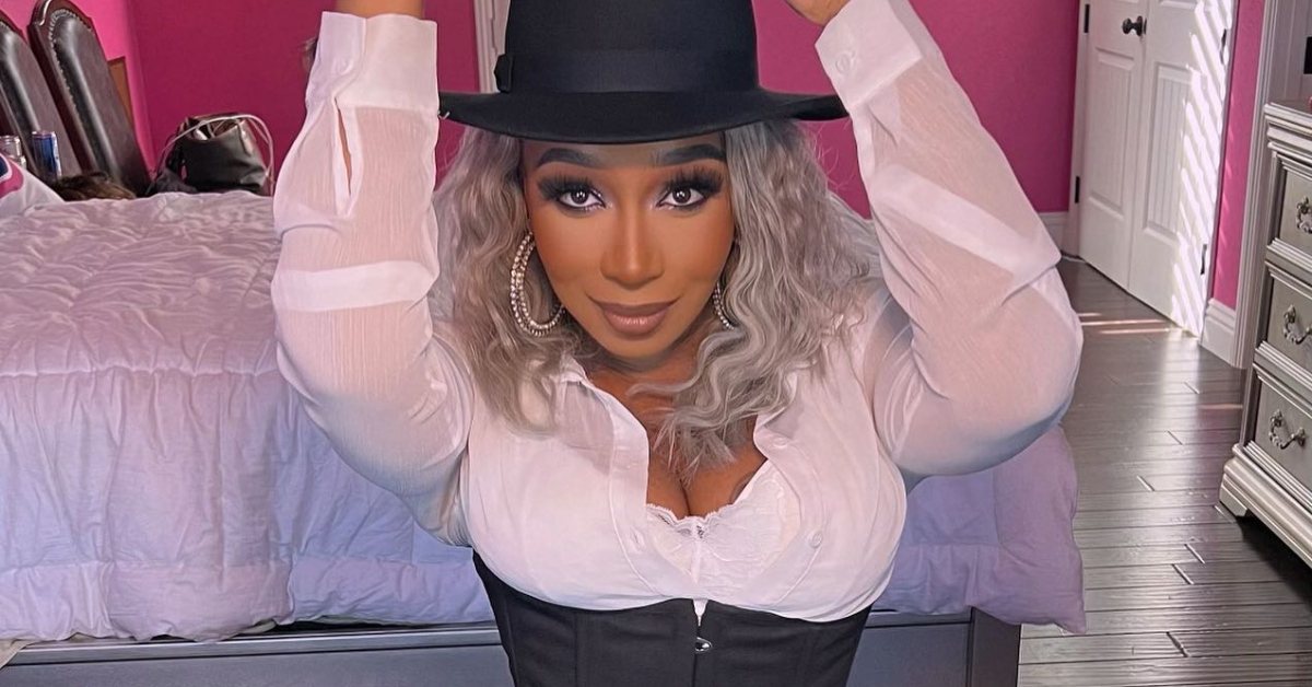 Tiffany Pollard poses for photo on Instagram