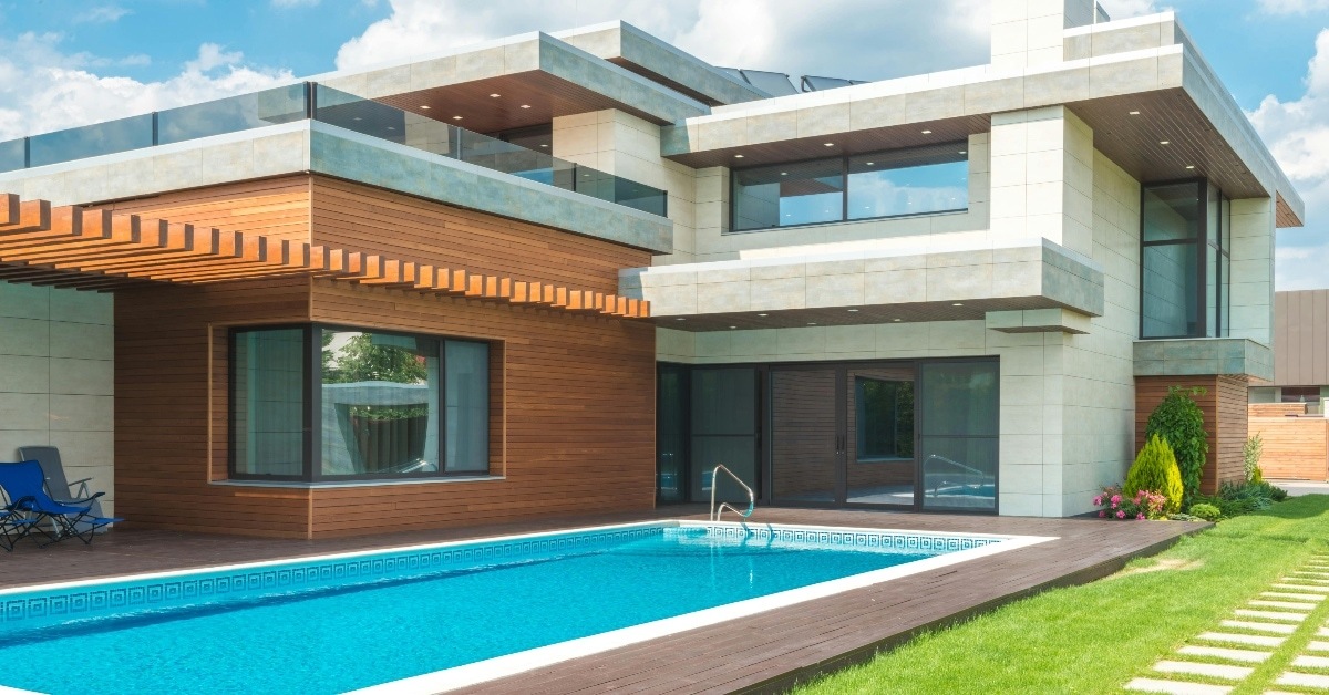 A Modern House with Swimming Pool