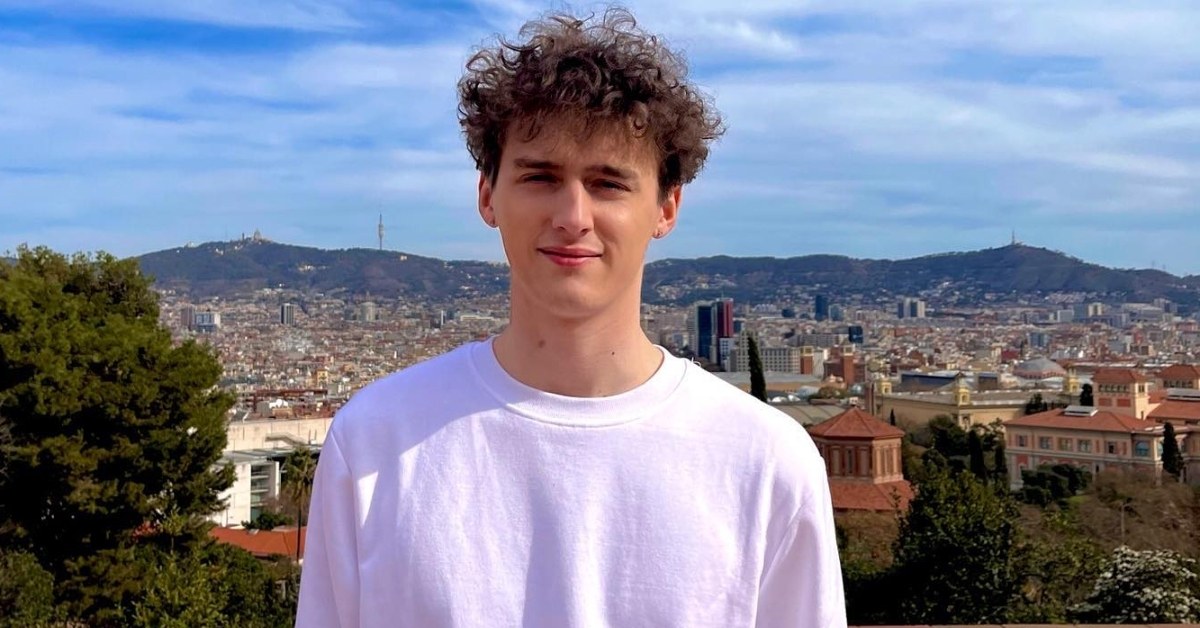 Cameron Cole poses for a photo on Instagram