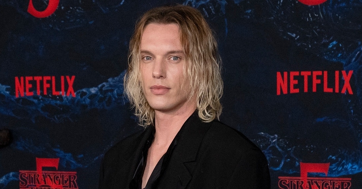 Jamie Campbell Bower attends premiere