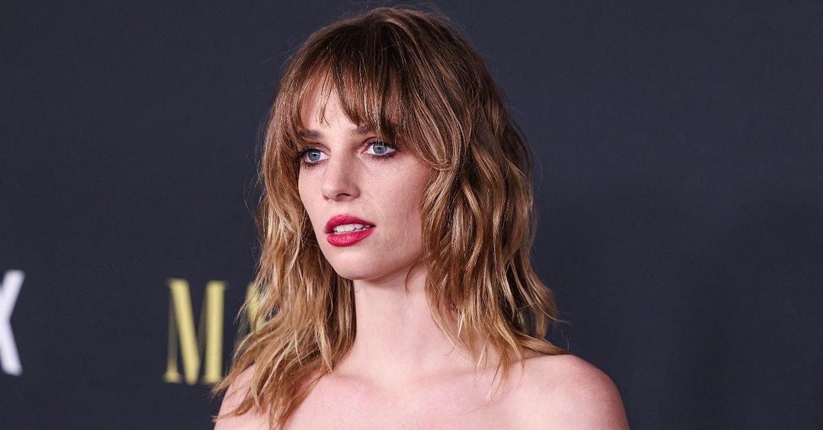 Maya Hawke attends Maestro premiere