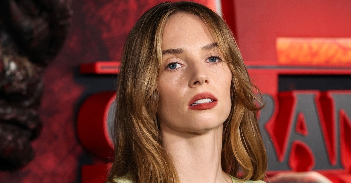 Maya Hawke attends premiere