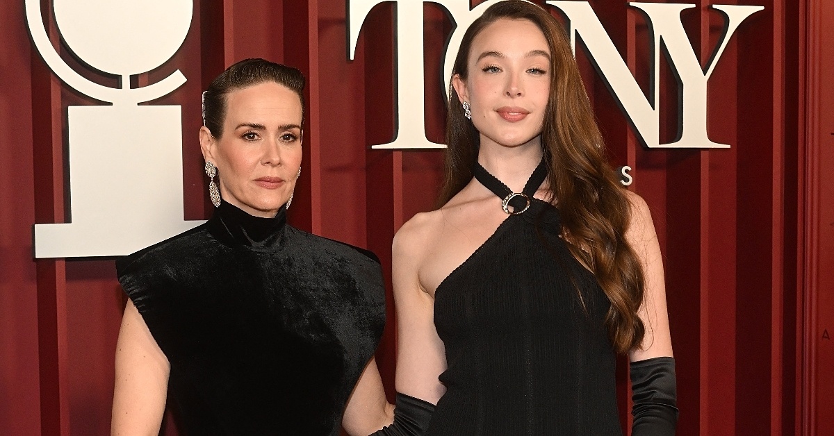 Sarah Paulson and Ella Beatty attend Tonys